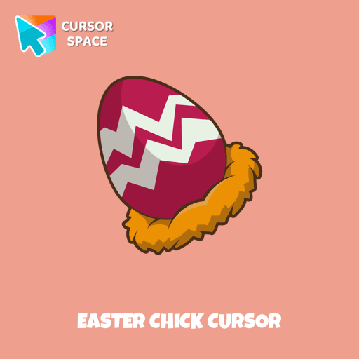 Easter Chick cursor pointer cursor